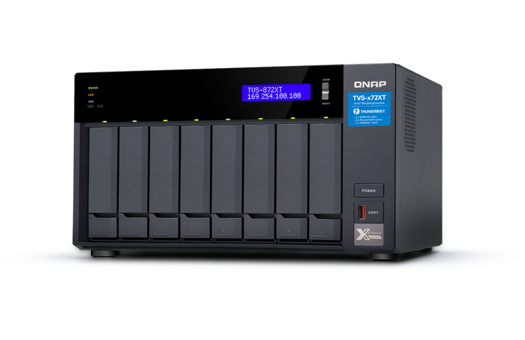 QNAP TVS-872XT-i5-16G Descontinuado (Sin Discos)