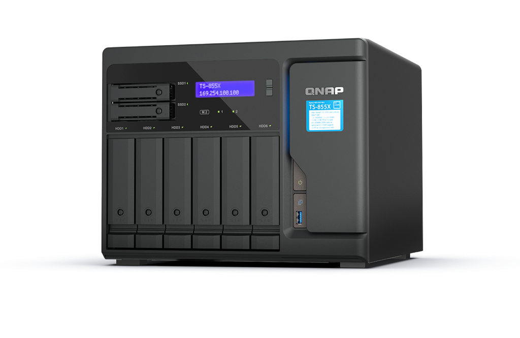 QNAP TS-855X-8G, Potencia inmensa para las PyMES - Recomendado GEDATEK (Sin Discos)