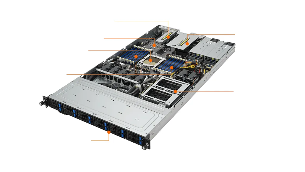 Servidor ASUS RS500A-E12-RS12U