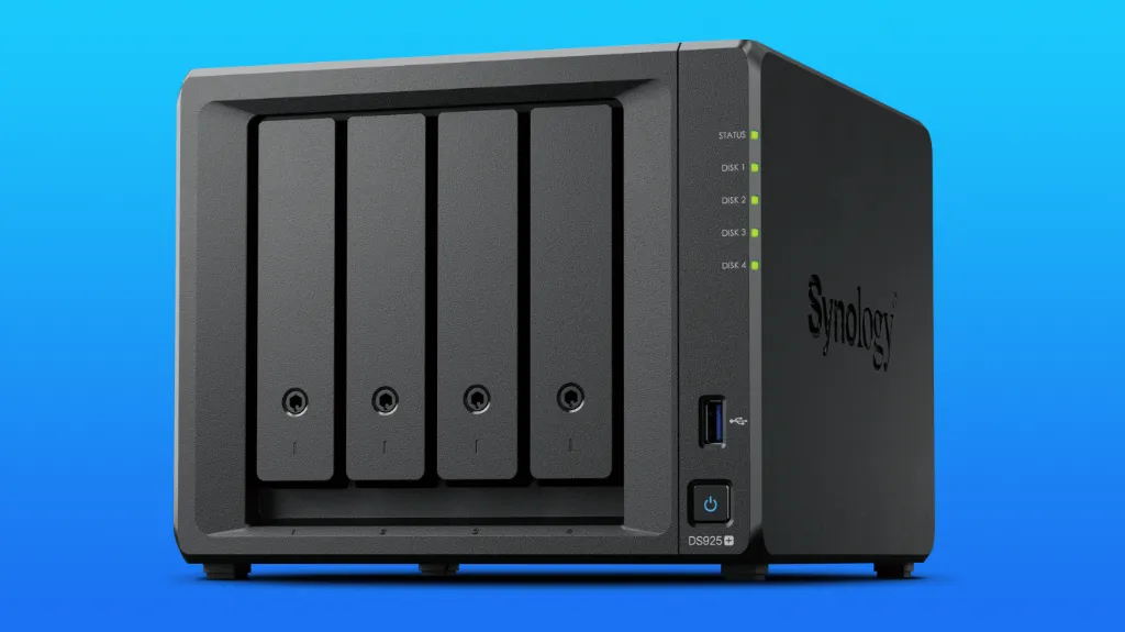 DS925+ | Servidor NAS Synology Enterprise Ready | 4 Bahías Expandible a 9 | 2.5 GbE Nativo (Sin Discos)