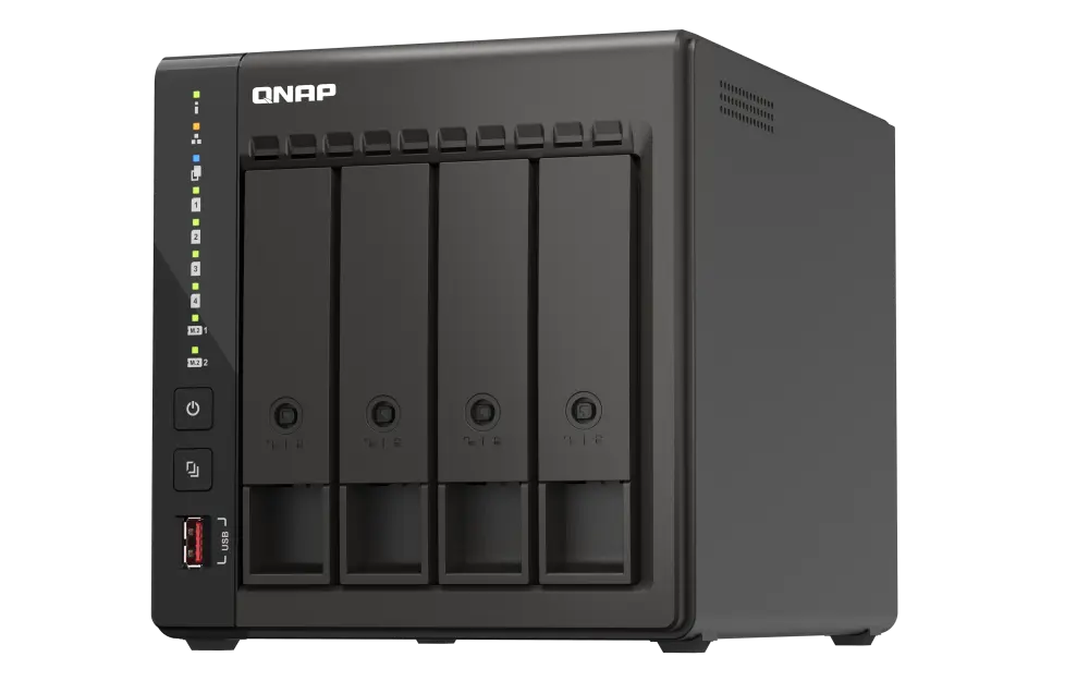 QNAP TS-453E-8G (4 Unidades de 20TB Ironwolf PRO, 7200, 5 años de garantía)