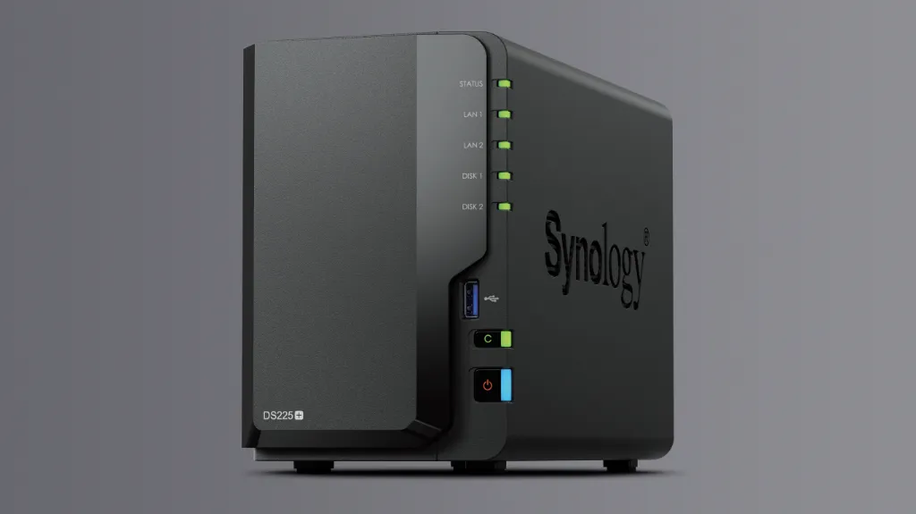 Servidor NAS Synology DS225+ | 2.5GbE Nativo y Nube Privada de Alta Velocidad (Sin Discos)