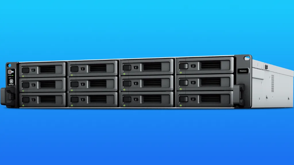 Synology RackStation RS2423+ - Servidor NAS de Rack 2U para Almacenamiento Centralizado (Sin Discos)