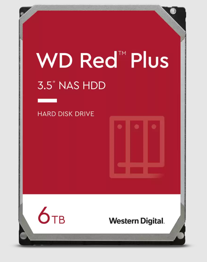 [WD RED PLUS 6TB] WD WD60EFZX - Descontinuado