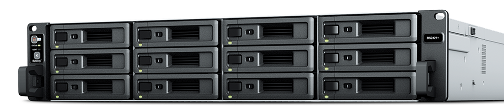 Synology RS2421+ / RS2421RP+ - Descontinuados (Sin Discos)