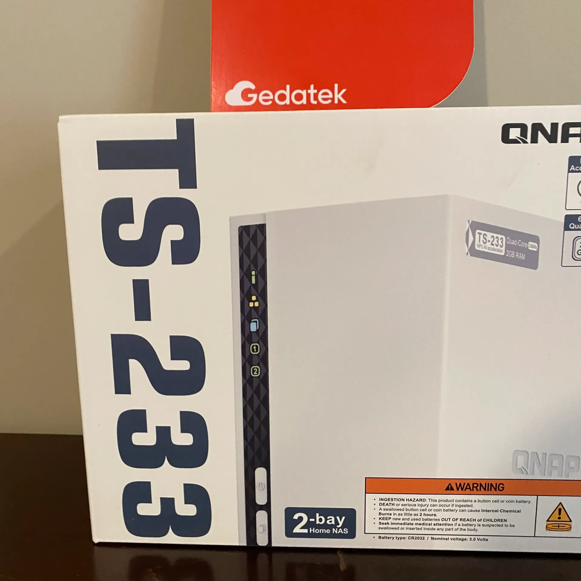 [233f27] QNAP TS-233 (Incluye 2 discos de 6TB especiales para NAS)