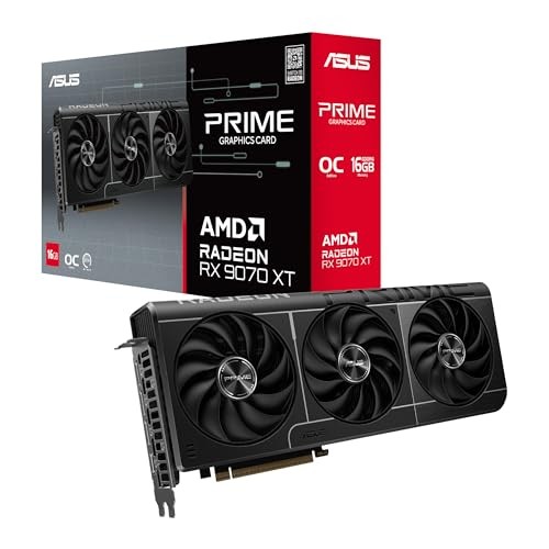 ASUS Prime Radeon™ RX 9070 XT OC Edition 16GB GDDR6
