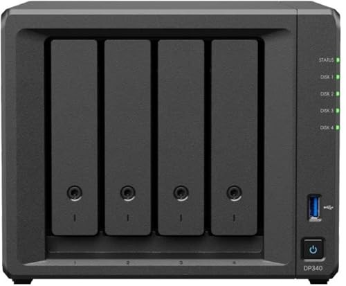 Synology DP340 ActiveProtect - Servidor de respaldo nivel Enterprise