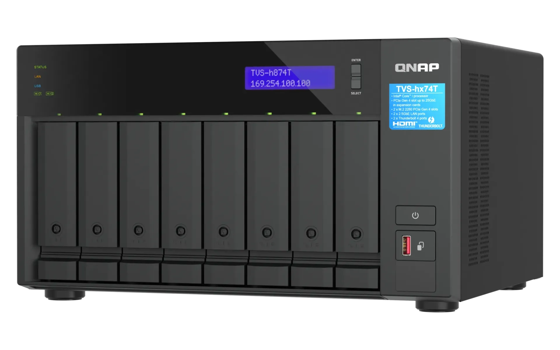 QNAP TVS-h874T-i7-32G-US